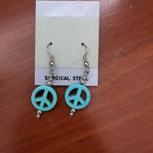 Peace Sign Earrings